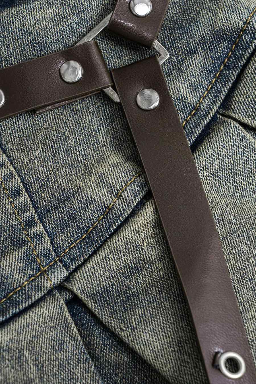 Дамска пола Rebel Layers SS25-Thedresscode