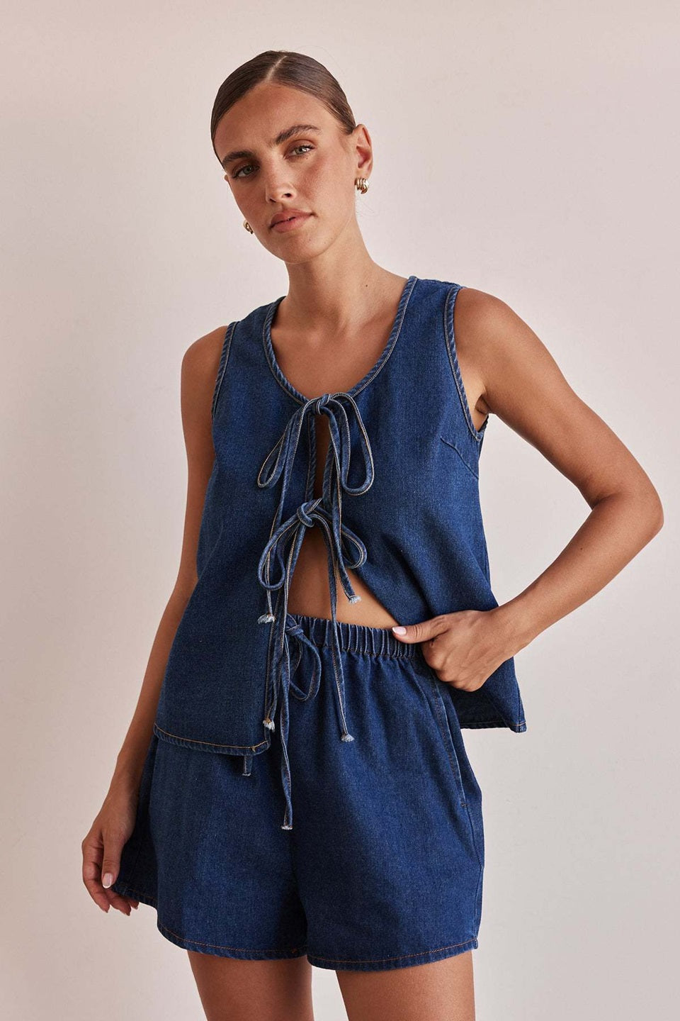 Дамски комплект Denim Chic SS25-https://detail.1688.com/offer/861821612141.html?kj_agent_plugin=aibuy-Thedresscode