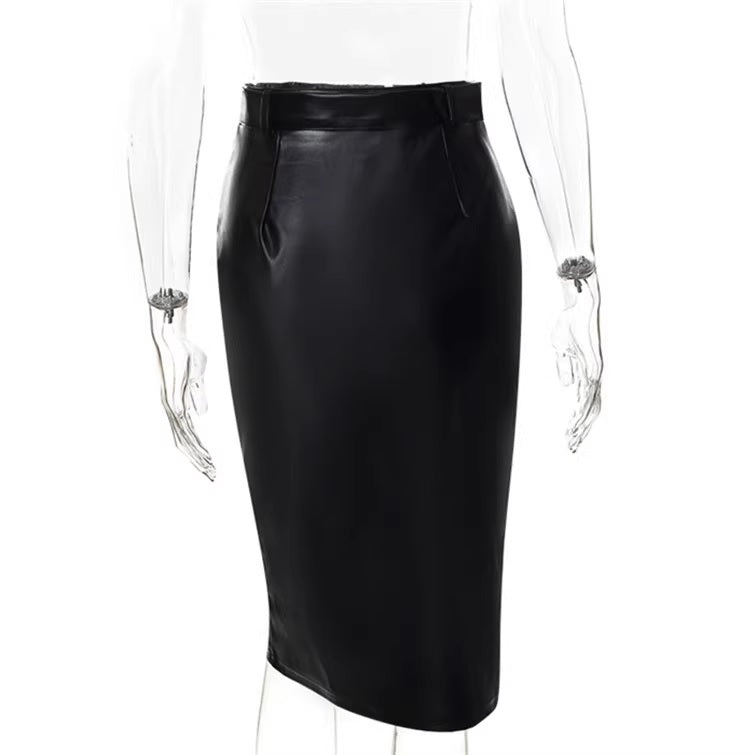 Дамска кожена пола Soho SS25-Дамска кожена пола Soho 24'-Thedresscode