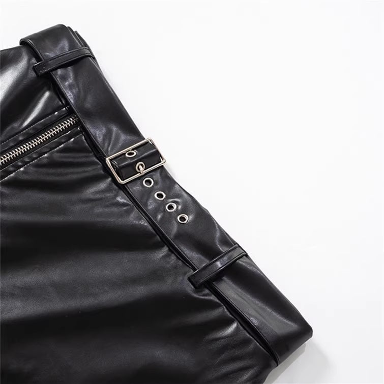 Дамска кожена пола Soho SS25-Дамска кожена пола Soho 24'-Thedresscode