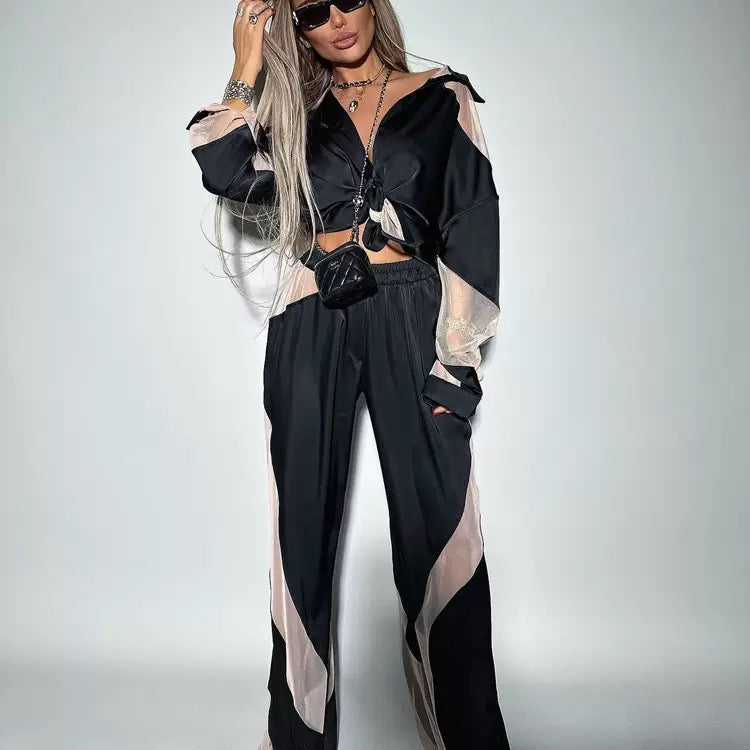 Дамски комплект Mesh Mood SS25-Thedresscode