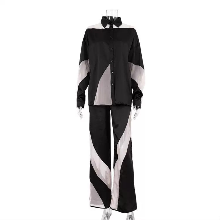 Дамски комплект Mesh Mood SS25-Thedresscode