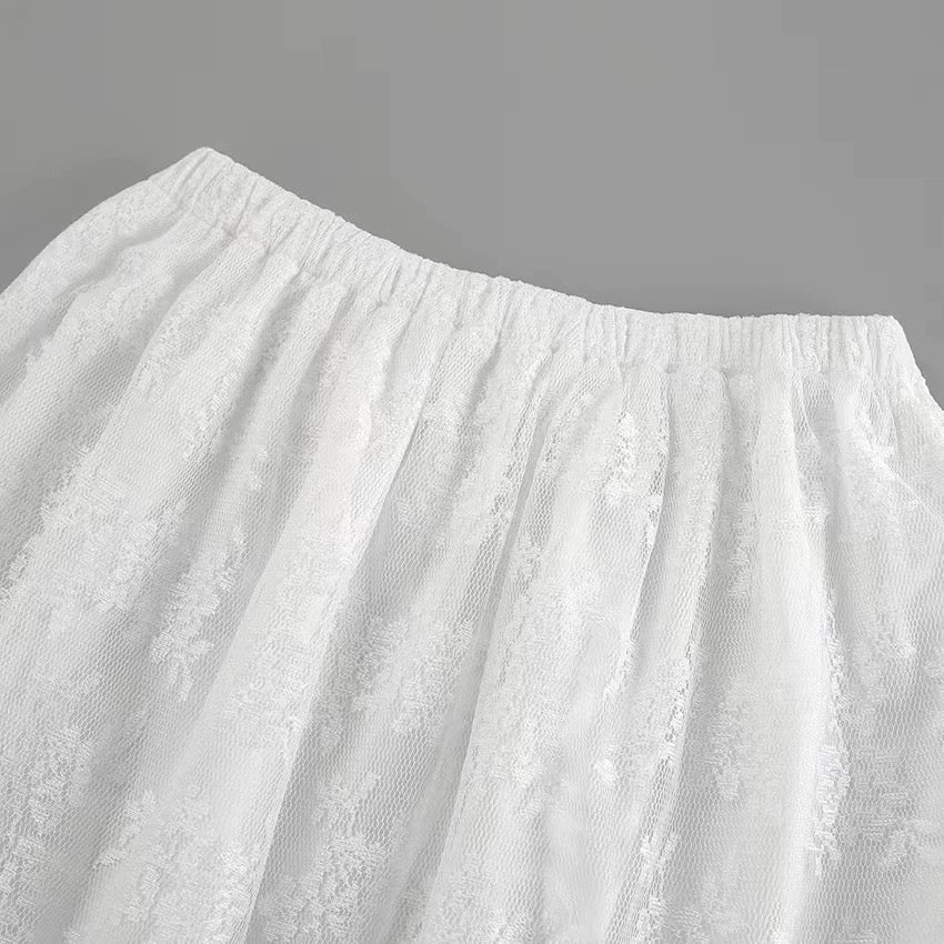 Дамска пола Lace SS25-Clothing-Thedresscode