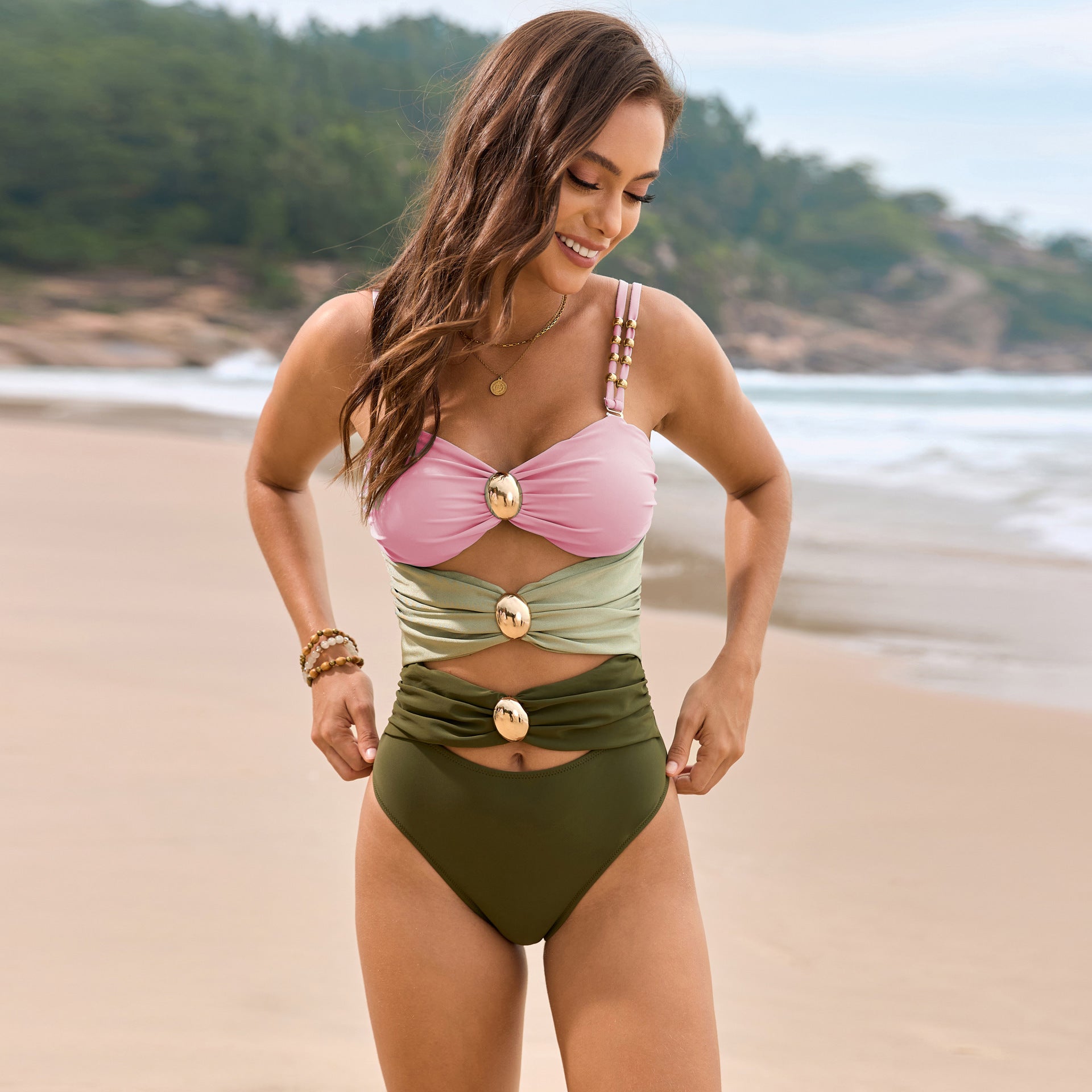 Дамски бански Tropical Glam SS25-бански-Thedresscode