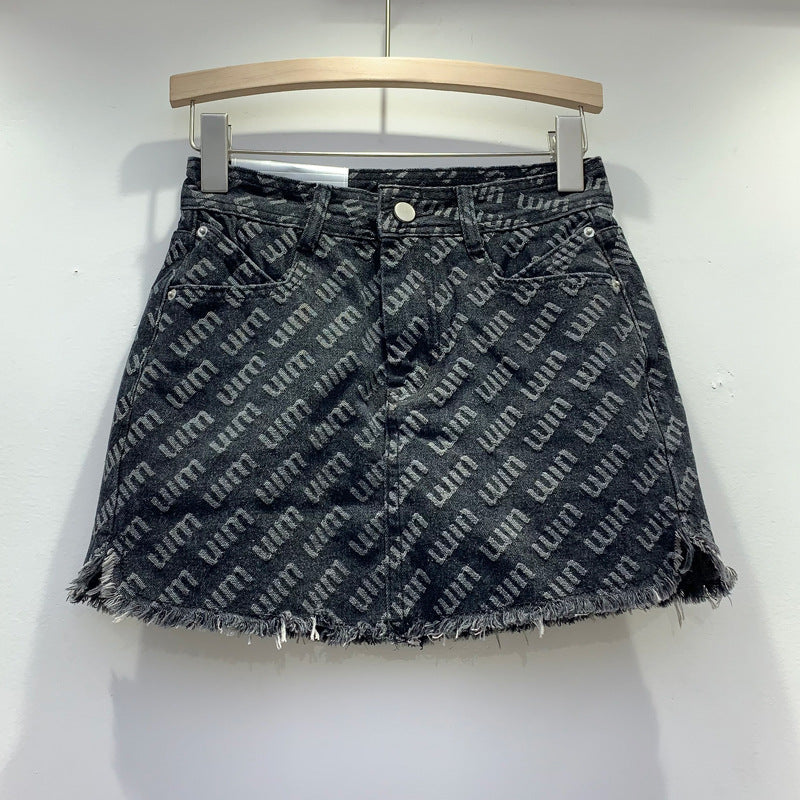 Дамска дънкова пола IUM **SALE 25**-Thedresscode