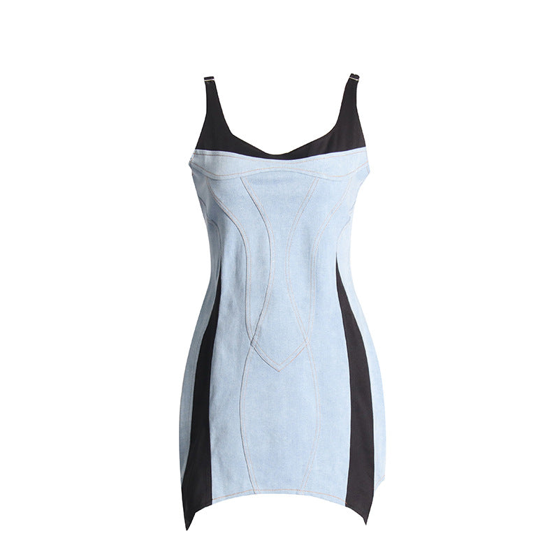 Дамска рокля Denim Bliss SS25-Дамска рокля Denim Bliss SS25-Thedresscode