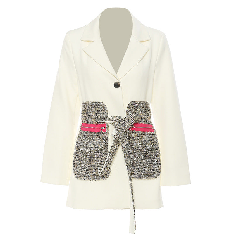 Дамско сако White Style SS25-https://detail.1688.com/offer/678647474500.html?_t=1737124637575&spm=a2615.7691456.co_1_0_wangpu_score_0_0_0_0_0_0_0000_0.0-Thedresscode