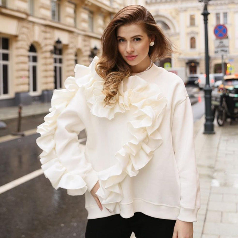 Дамска блуза White Bow FW 2026-Thedresscode