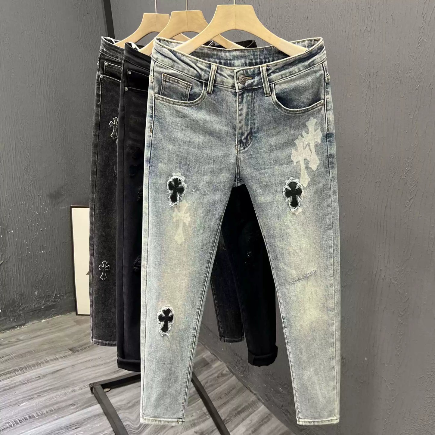 Mъжки дънки Cross SS25-https://detail.1688.com/offer/853072760186.html?kj_agent_plugin=aibuy-Thedresscode