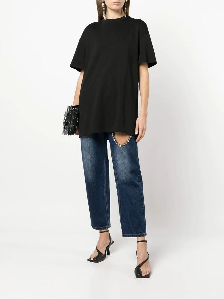 Дамска тениска Black Crystal Flower SS25-https://detail.1688.com/offer/678779504786.html?kj_agent_plugin=aibuy-Thedresscode
