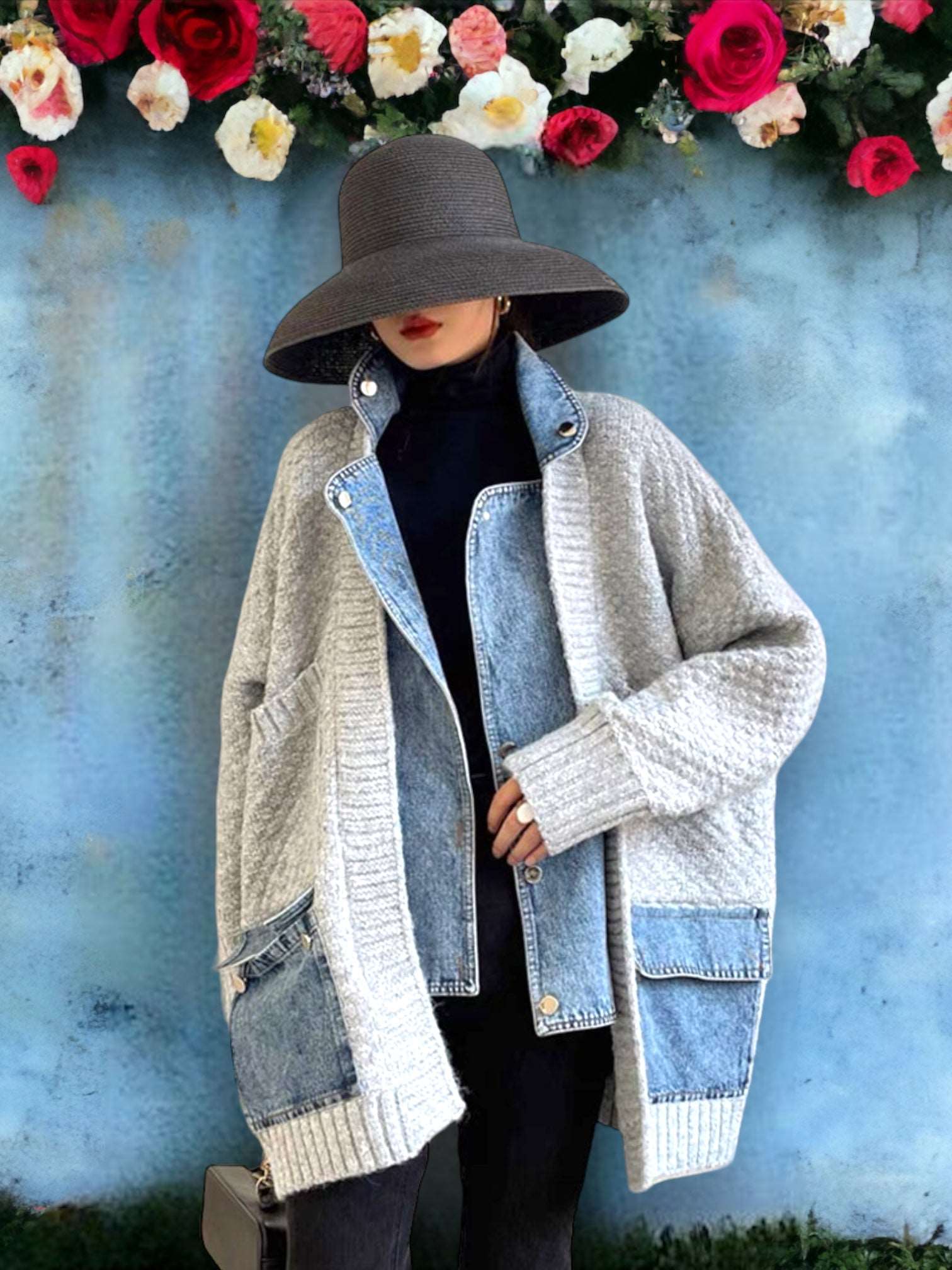 Дамска жилетка Denim FW 2026-Clothing-Thedresscode