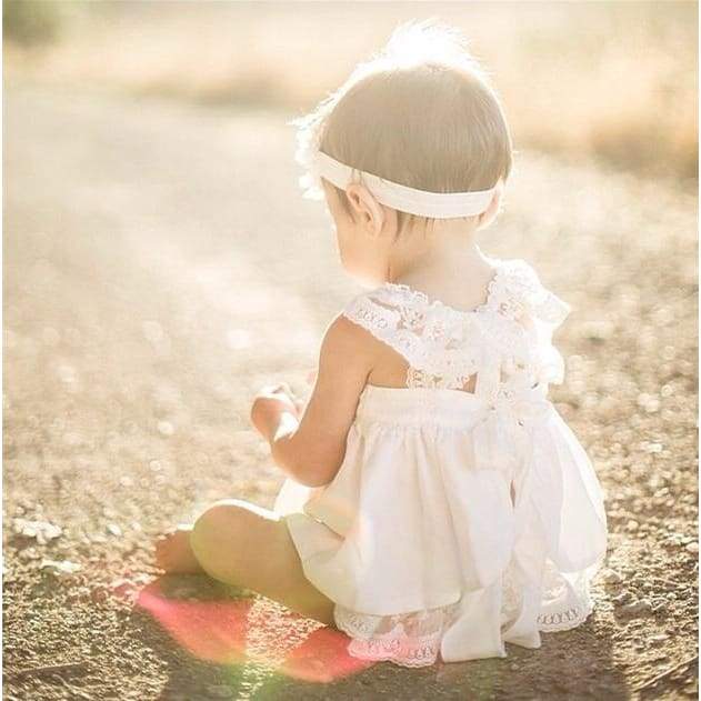 Детска рокля - Модел за кръщене от две части ** SALE **-Детска рокля - Модел за кръщене от две части-Thedresscode