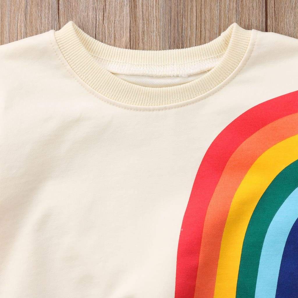 Детска блуза с дълъг ръкав - rainbow ** SALE 24 **-Thedresscode