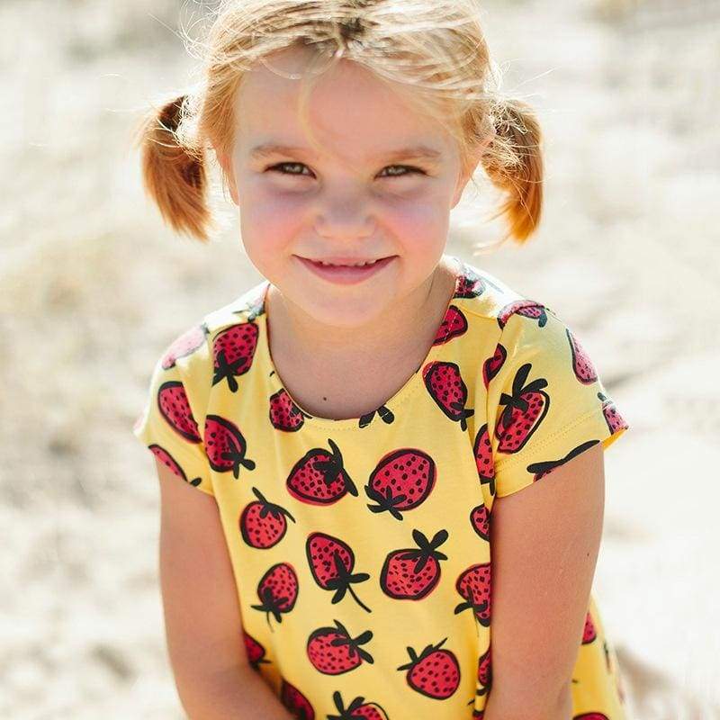 Детска рокля - Strawberries ** SALE 25 **-Детска рокля - Strawberries-Thedresscode