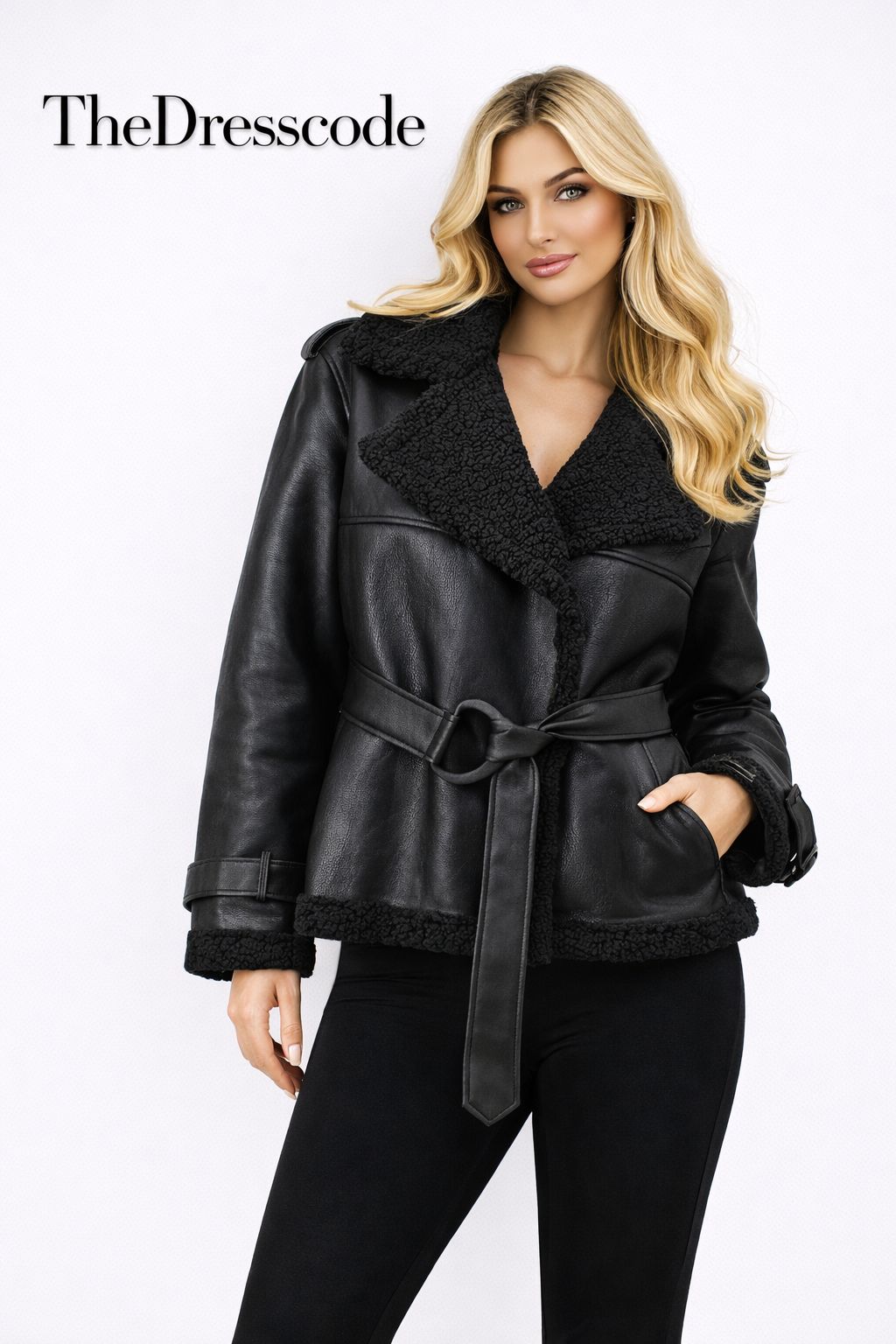 Дамско палто Midnight Shearling SS27