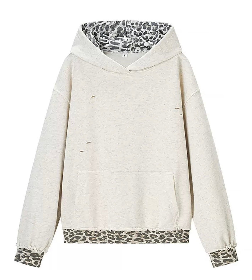 Дамски суичър Leopard Mood SS26