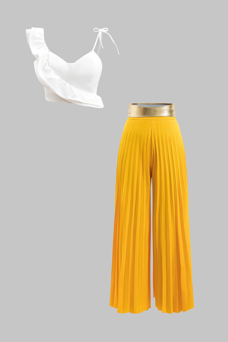 Дамски комплект Golden Glow SS25-Thedresscode