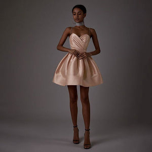Дамска рокля Champagne Muse SS25-https://detail.1688.com/offer/671900995754.html?spm=a26352.b28411319.offerlist.15.5e3c1e62T0Cm88-Thedresscode