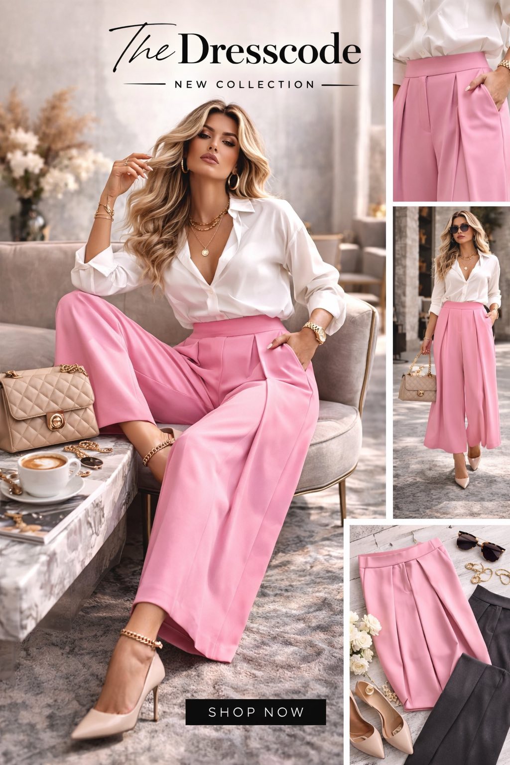 Дамски панталон Blush Statement SS27