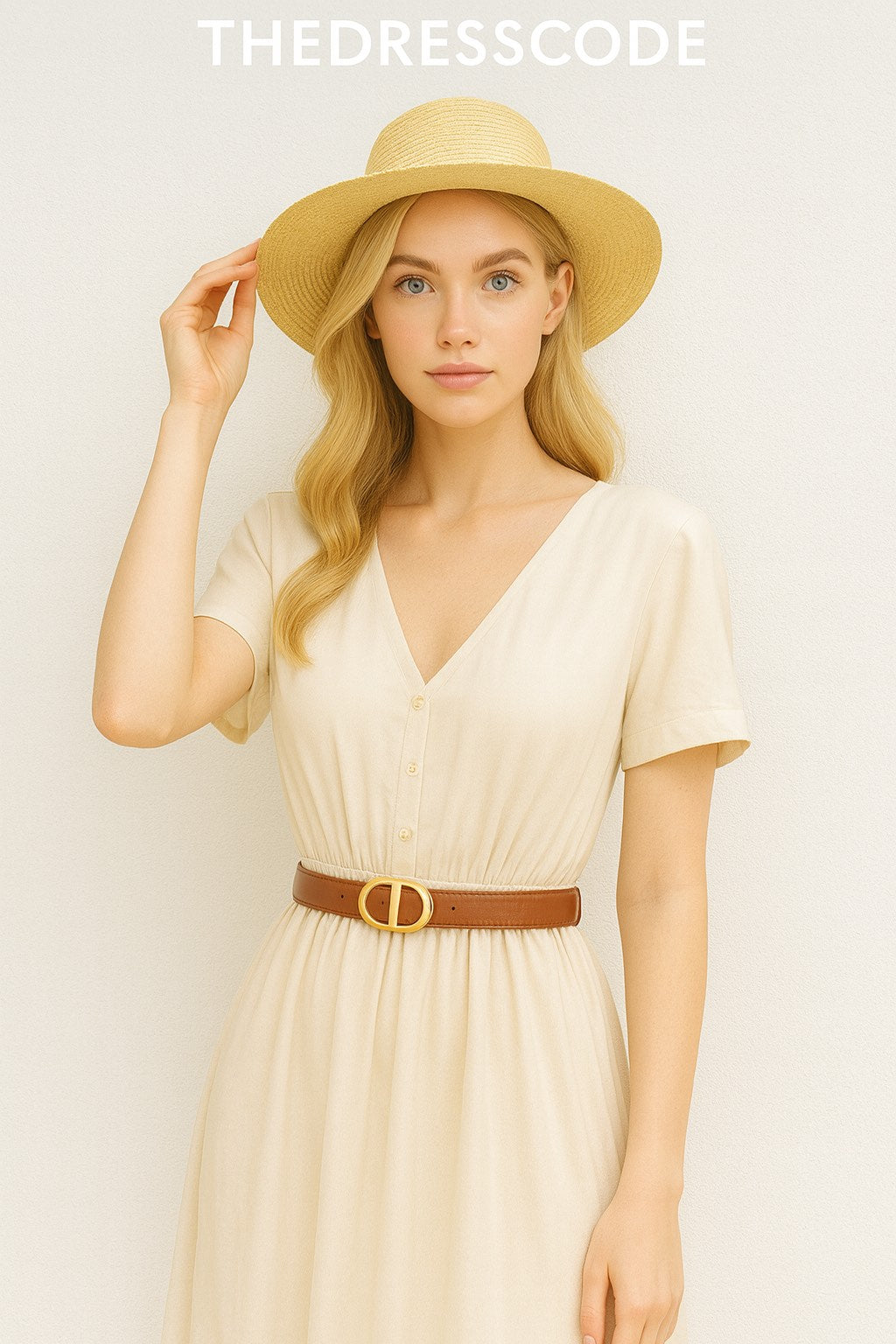 Дамски колан Brown D-Classic SS26