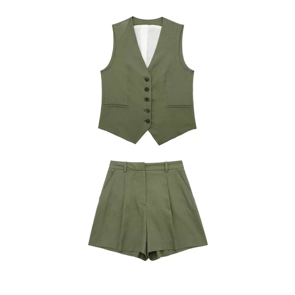 Дамски комплект Earthy Essence SS25-Thedresscode