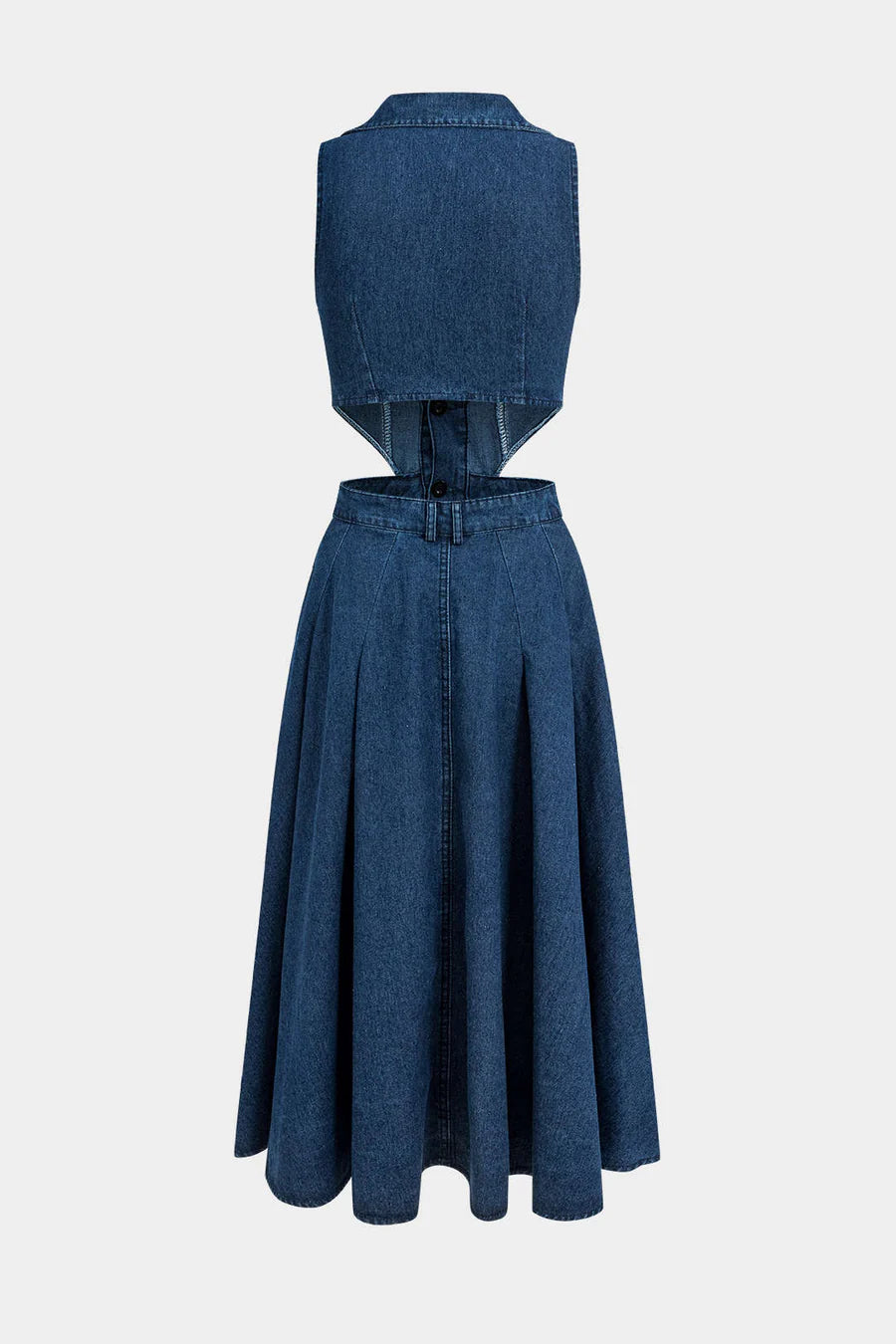 Дамска рокля Denim Diva SS25-Thedresscode