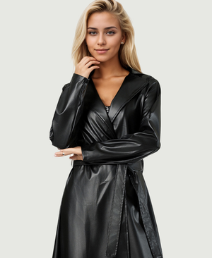 Дамски шлифер Black Vow FW 2026-https://detail.1688.com/offer/827419161953.html-Thedresscode