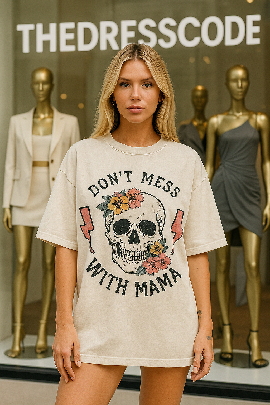 Дамска тениска DON'T MESS FW 2026