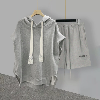 Мъжки комплект Grey Chill Vibe Ensemble SS25-https://detail.1688.com/offer/679756796684.html?spm=a262uh.11734178.favorite-offers-offer-list-offer19.2.19012ef6O7zQh1-Thedresscode