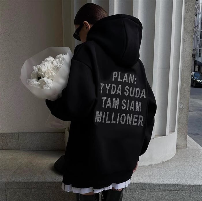 Дамски суичър Millioner 24'-Дамски суичър Millioner 24'-Thedresscode