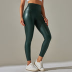 Дамски кожен клин Green Silk Leather AW 2026-Дамски кожен клин Green Silk Leather SS25-Thedresscode