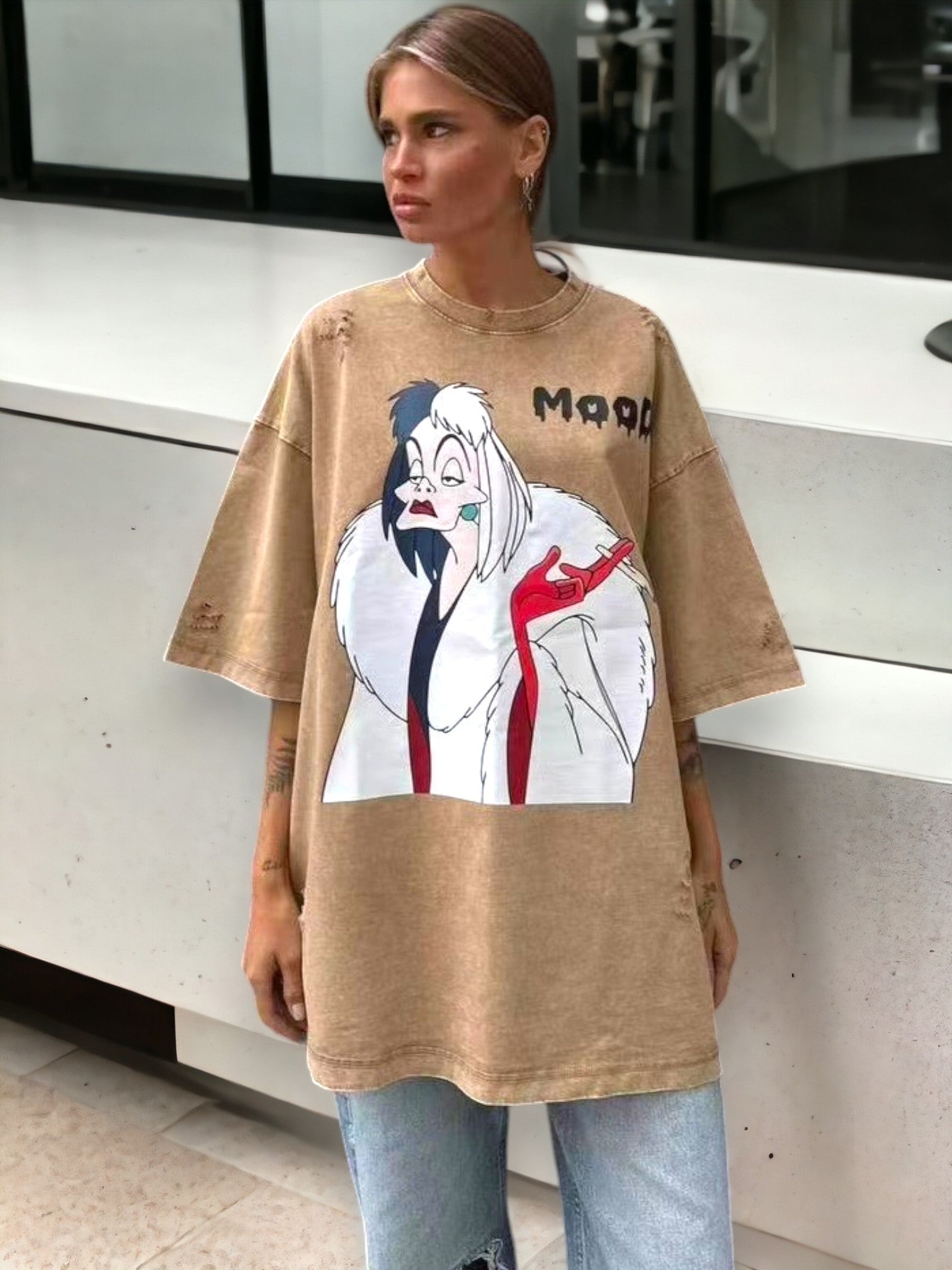 Дамска тениска Cruella 24'-Дамска тениска Cruella 24'-Thedresscode