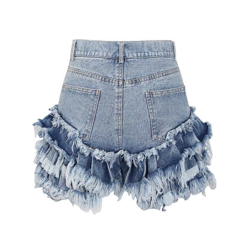 Дамски къси панталони Denim Raw SS25-https://detail.1688.com/offer/632341841026.html?kj_agent_plugin=aibuy-Thedresscode