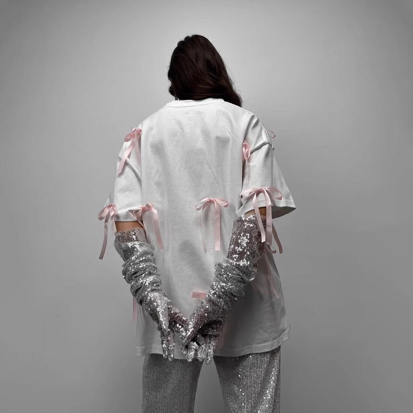 Дамска тениска Ribbon 24'-Дамска тениска Ribbon 24'-Thedresscode