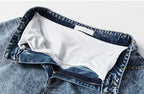 Дамски къси панталони Denim Wide Legs SS25-Clothing-Thedresscode
