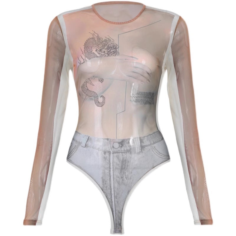 Дамско боди Kaeli 23'-Дамско боди Kaeli 23'-Thedresscode