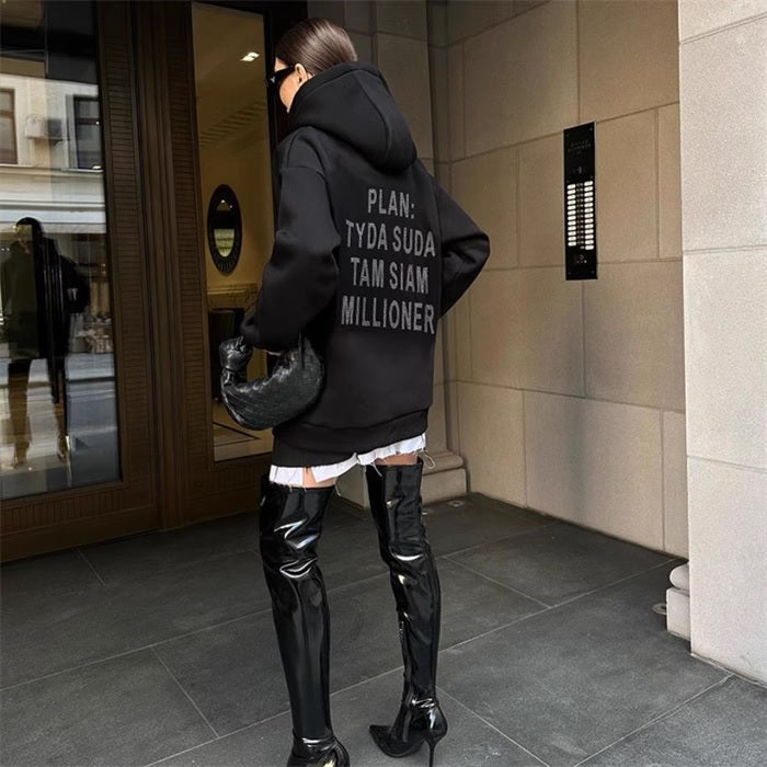 Дамски суичър Millioner 24'-Дамски суичър Millioner 24'-Thedresscode