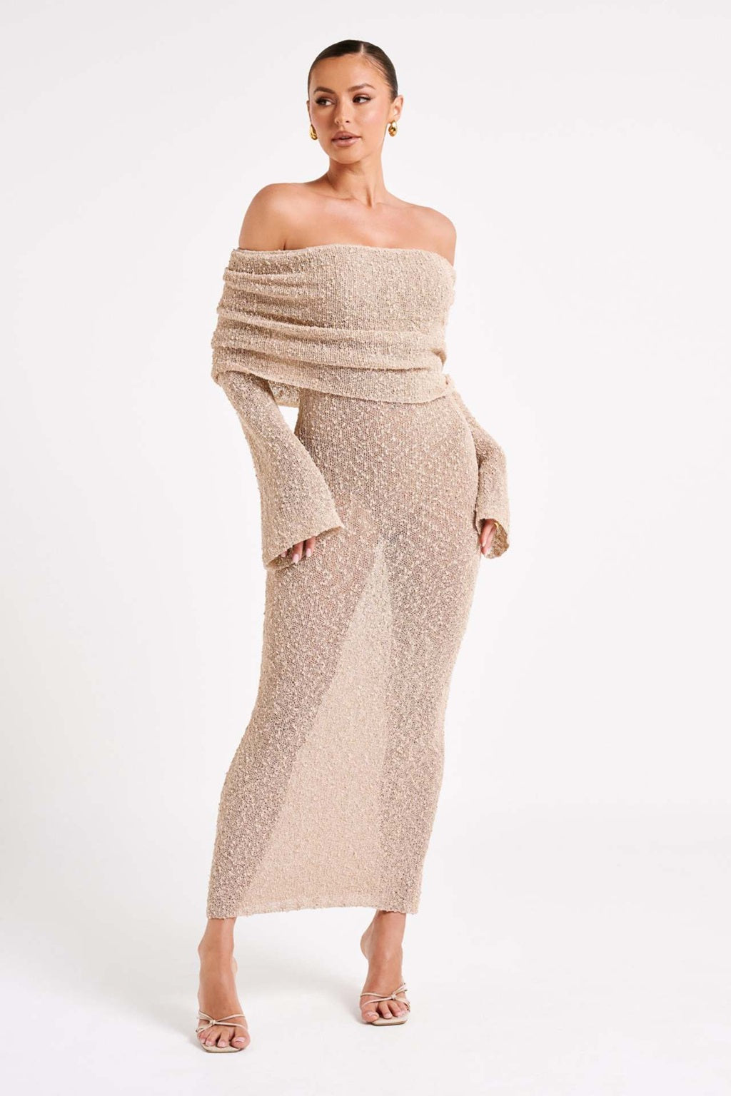 Дамска плажна рокля Beige Fine Knit SS25-https://detail.1688.com/offer/740409809273.html?kj_agent_plugin=aibuy-Thedresscode