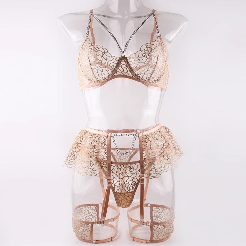 Дамски комплект Temptation FW 2026-Дамски комплект от три части Temptation SS24'-Thedresscode
