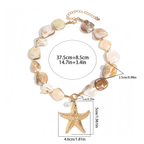 Дамско колие Golden Ocean Star SS25-Thedresscode