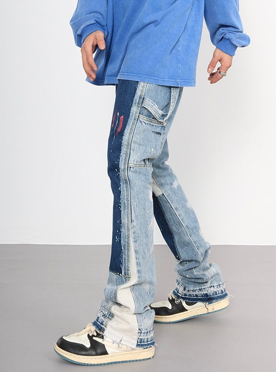 Мъжки дънки Denim Block SS25-https://detail.1688.com/offer/851371085298.html?kj_agent_plugin=aibuy-Thedresscode