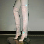 Дамски чорапи Mesh Crystals ASC FW 2026-Дамски чорапи Mesh Crystals 23'-Thedresscode