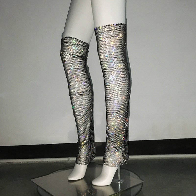 Дамски чорапи Mesh Crystals ASC SS23-Дамски чорапи Mesh Crystals 23'-Thedresscode