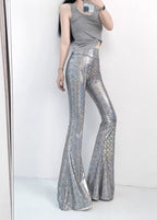 Дамски панталон клин Snake FW 2026-Дамски панталон Snake Print 23'-Thedresscode