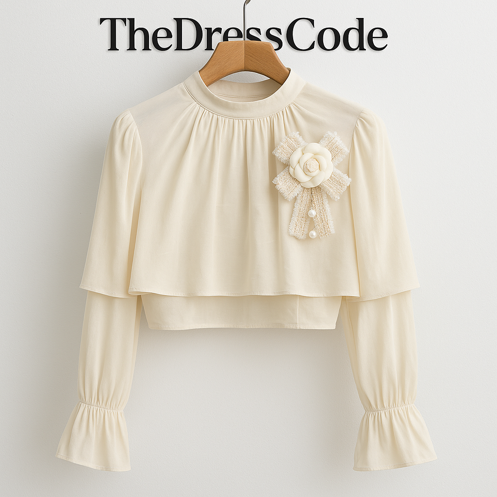 Дамска блуза Ivory Grace SS 2026