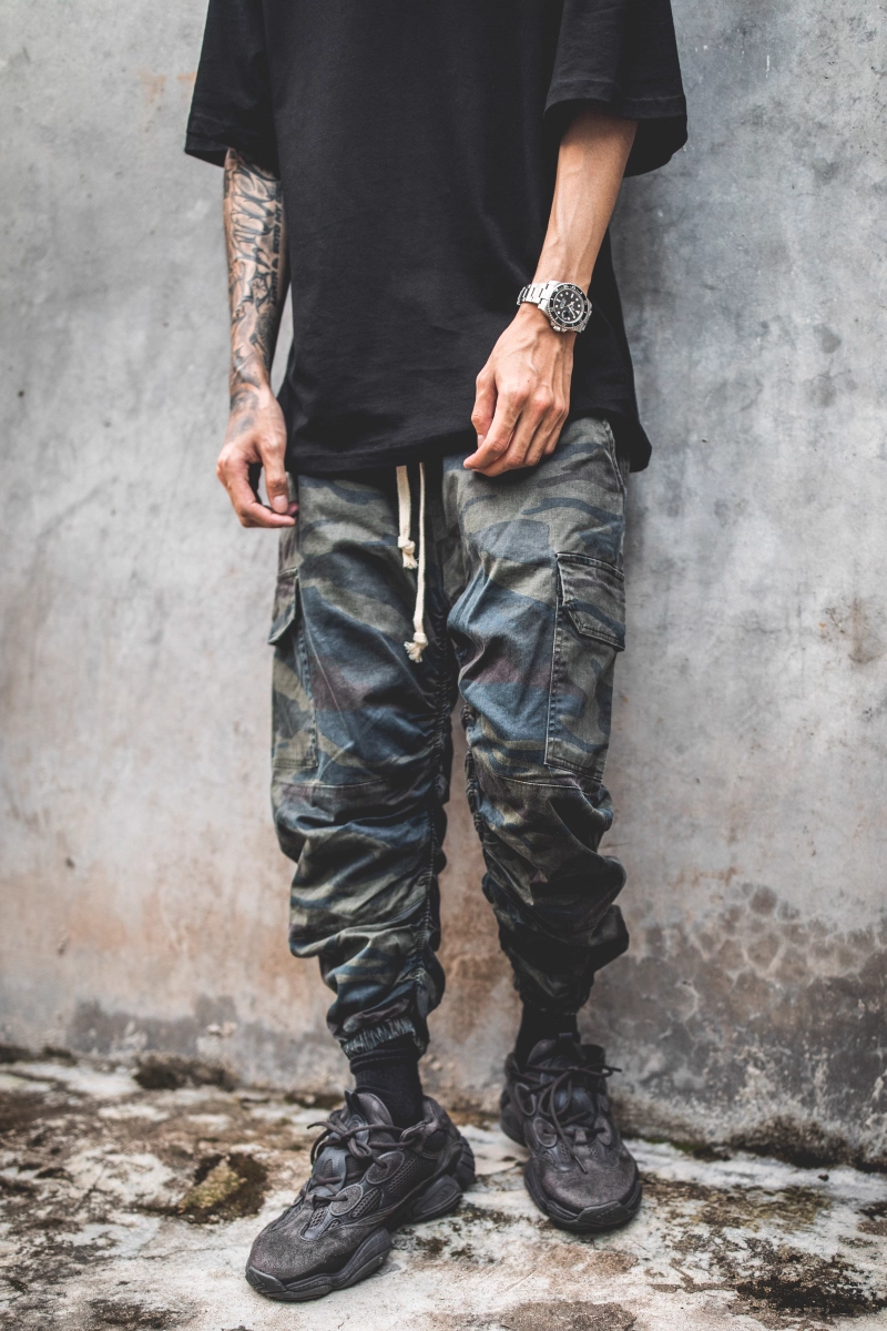 Мъжки панталон Logan Camo FW 2026-Thedresscode
