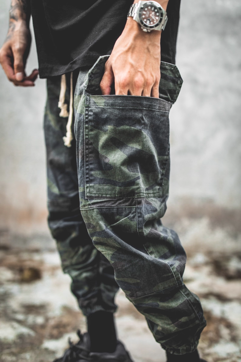 Мъжки панталон Logan Camo FW 2026-Thedresscode