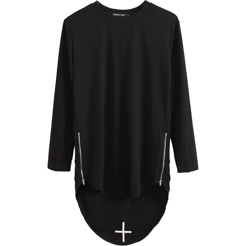 Мъжка блуза White Cross on back FW 2026-Мъжка блуза White Cross-Thedresscode