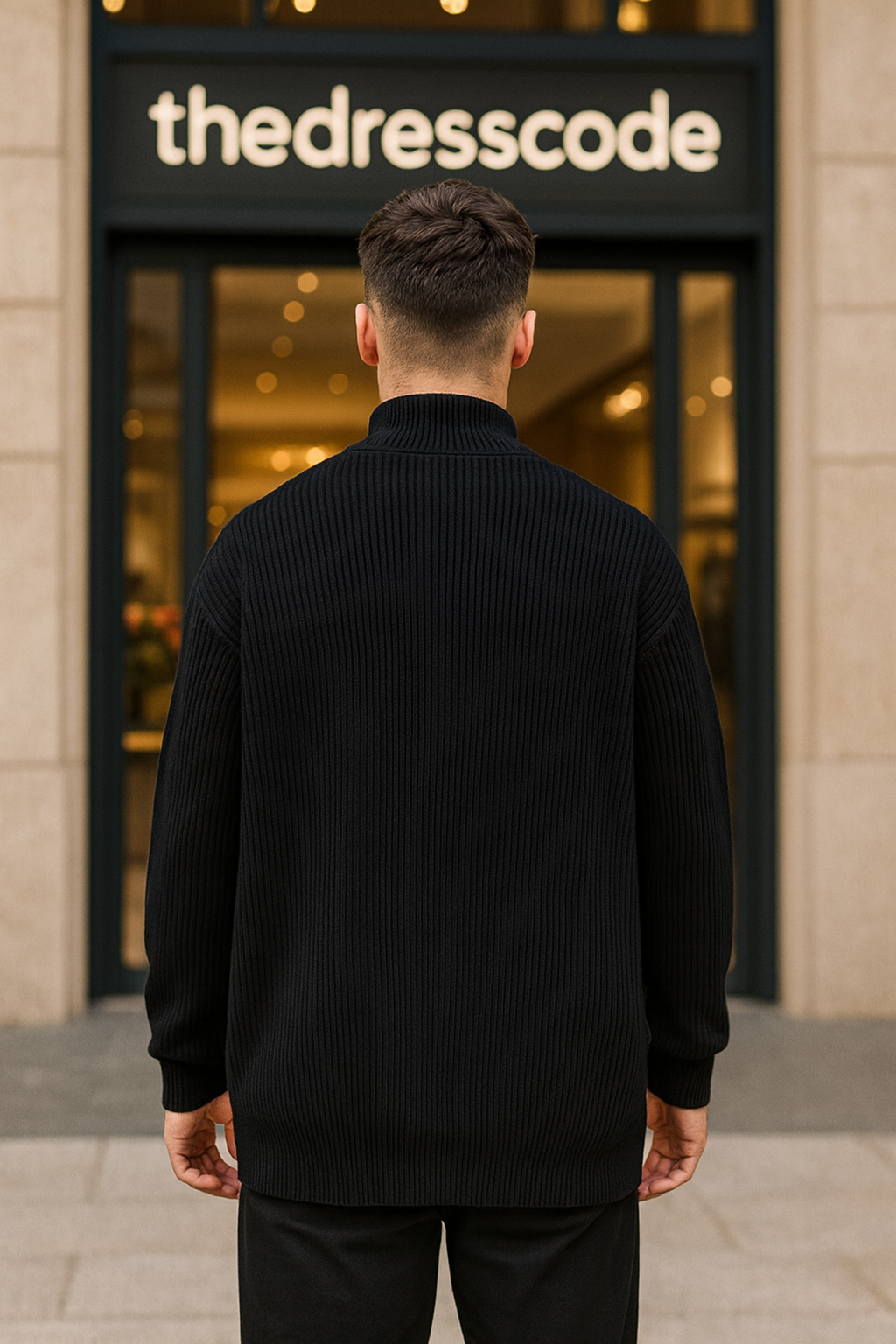 Мъжка жилетка Ares Knit FW 2026-Thedresscode