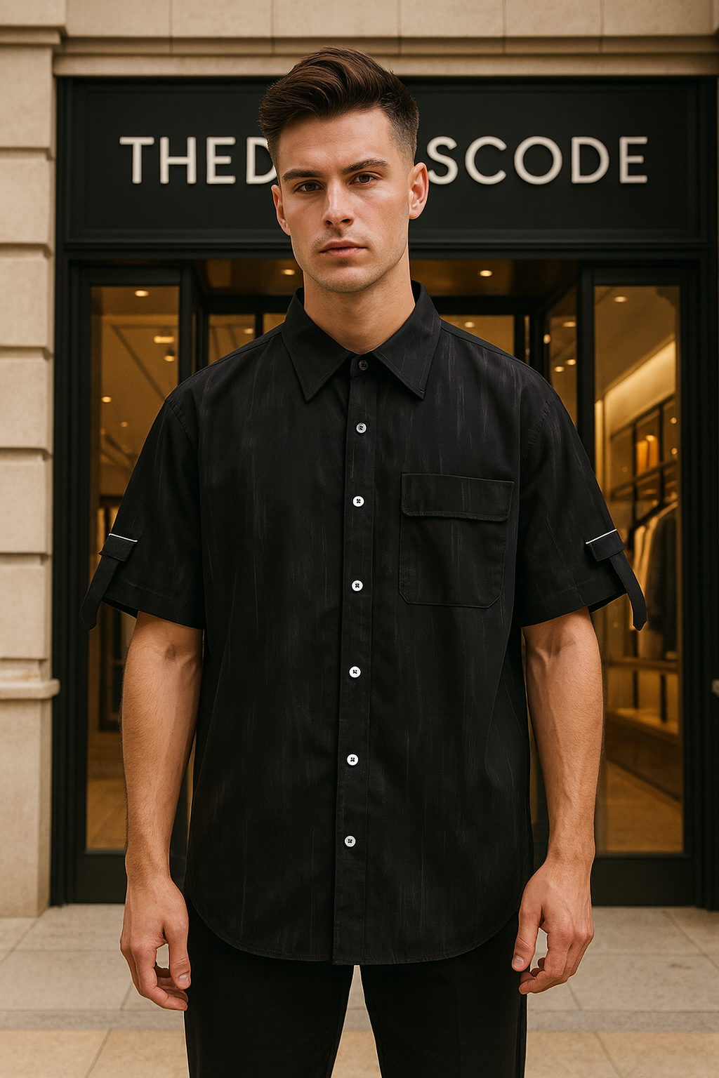 Мъжка риза Black Essence FW 2026-Thedresscode